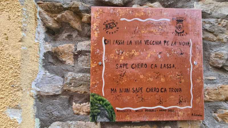 cicerale ed i proverbi cilentani