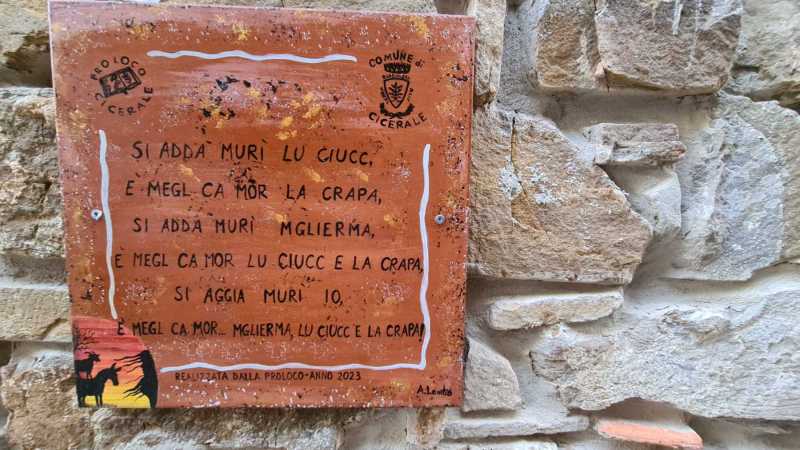 cicerale ed i proverbi cilentani