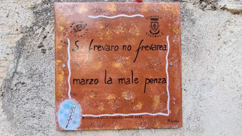 cicerale ed i proverbi cilentani