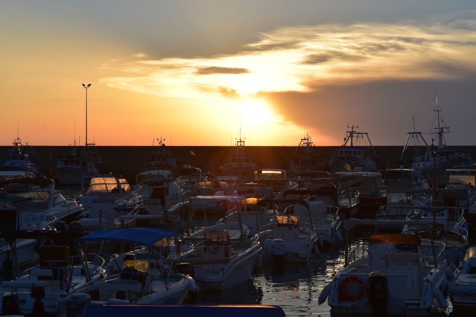 sunset from san marco