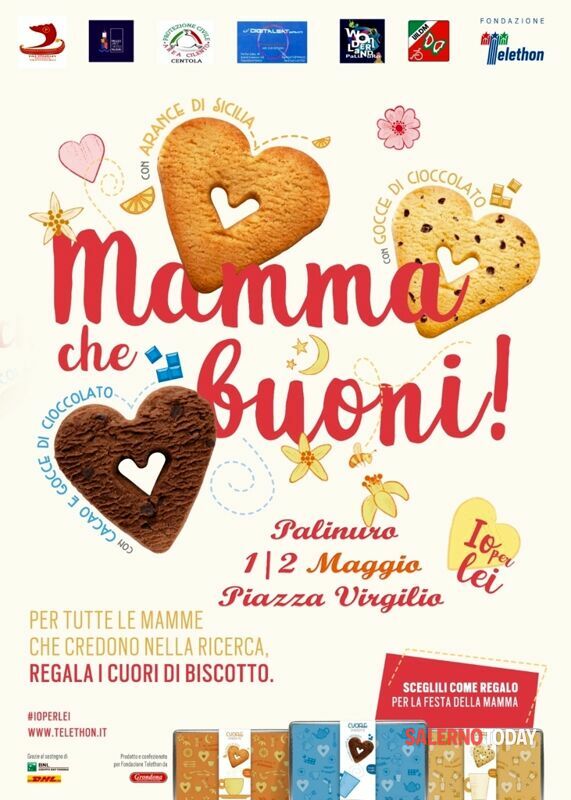 Wonderland Palinuro porta Telethon a Palinuro - 1 e 2 maggio 21 TELETHON - Wonderland Palinuro porta Telethon a Palinuro - 1 e 2 maggio 21