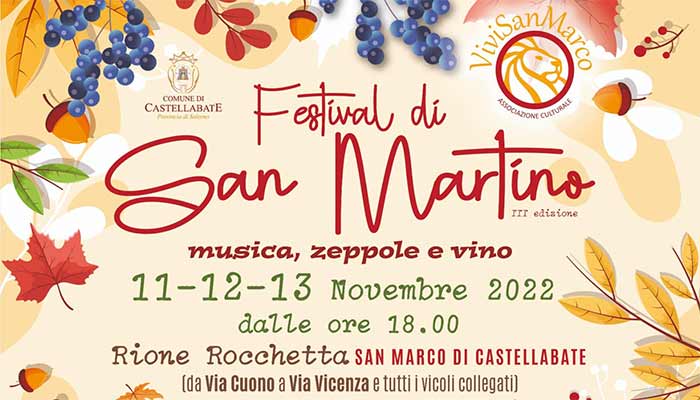 Festa San Martino 2022 San Marco Castellabate Cilento