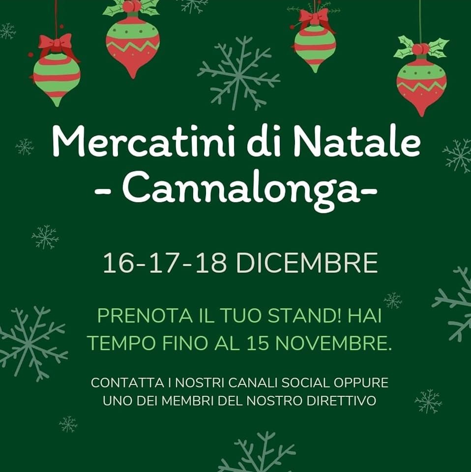 Mercatini di Natale 2022 Cannalonga Cilento prenota