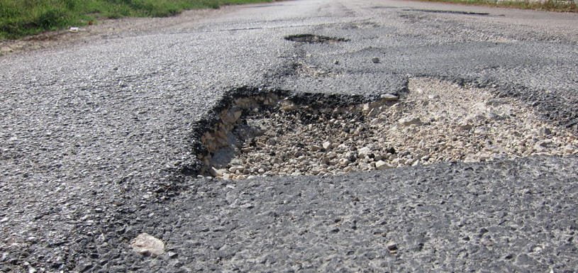 strada dissestata