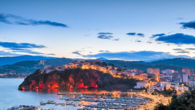agropoli by night