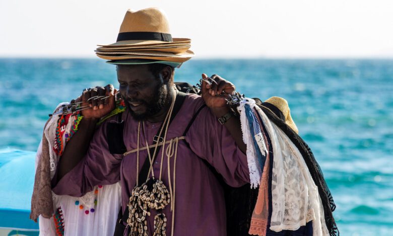 venditore spiaggia castellabate Copia