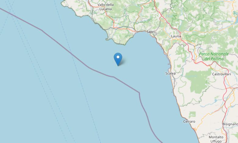 terremoto golfo di policastro