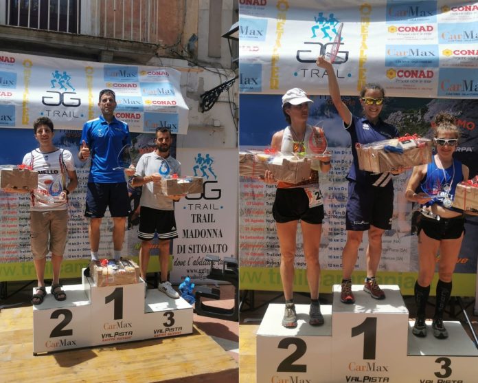 5° Trail Madonna di Sito Alto Sala Consilina 5 6 2022 Vincitori