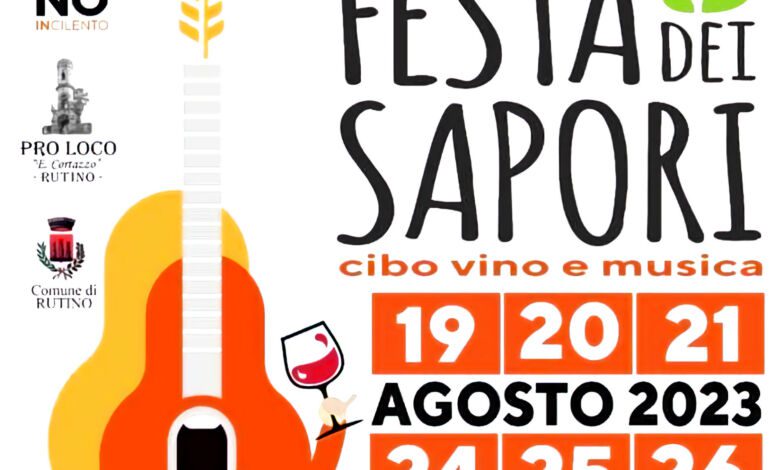 festa dei sapori 2023 a rutino