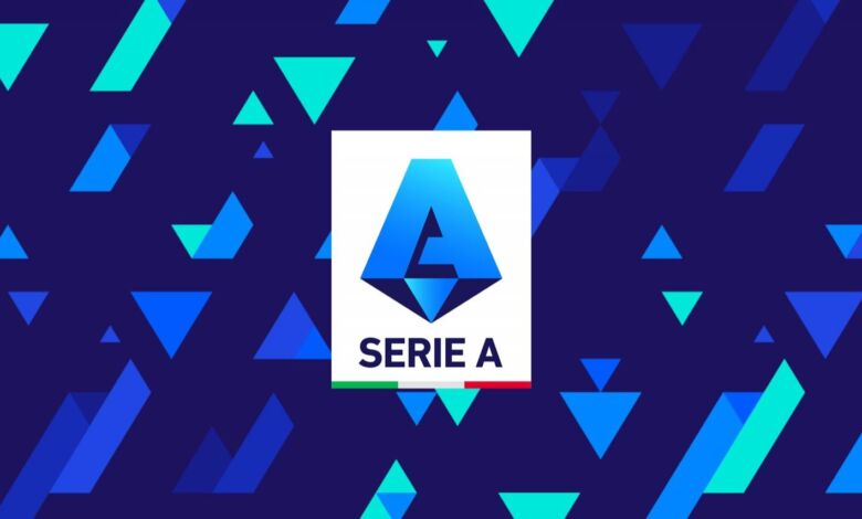 logo seriea sfondo texture