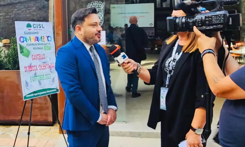 cisl salerno sindaco lustra guerra