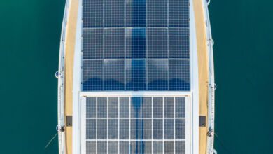 motore elettrico barca pannelli solari