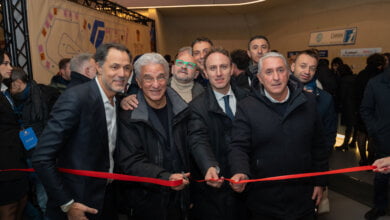 Il taglio del nastro del Panettone dartista