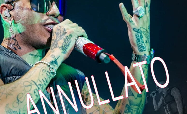 SFERA E BBASTA ANNULLATO