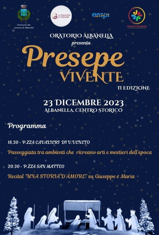 albanella presepe vivente