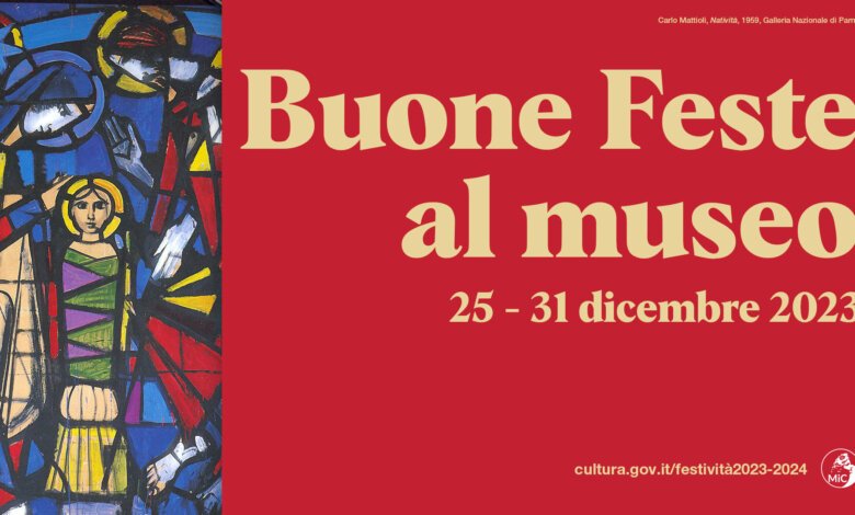 buone feste al museo Campania