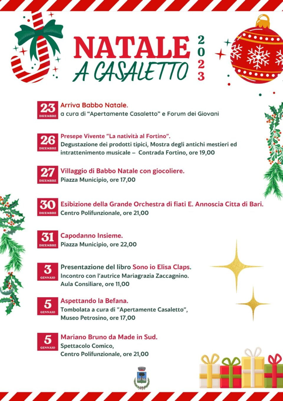 natale a casaletto spartano