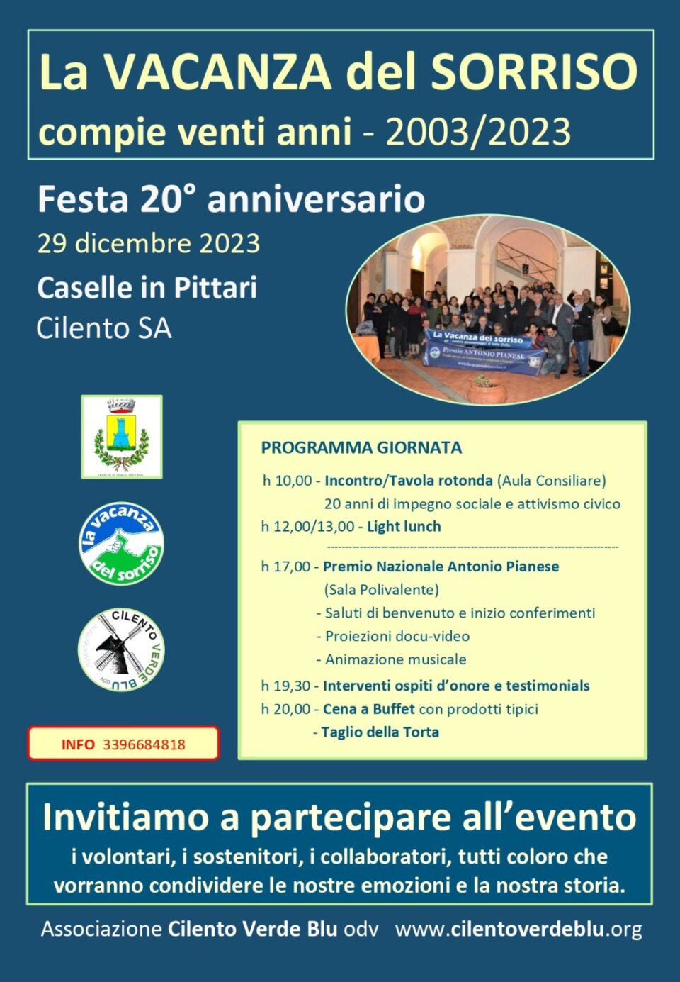 ventennale vacanza del sorriso