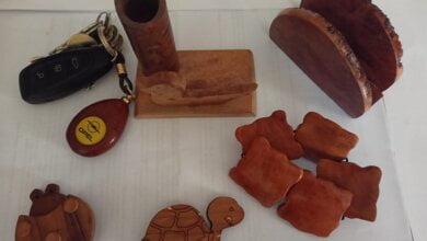 Centola oggetti in radica di Quattrociocchi