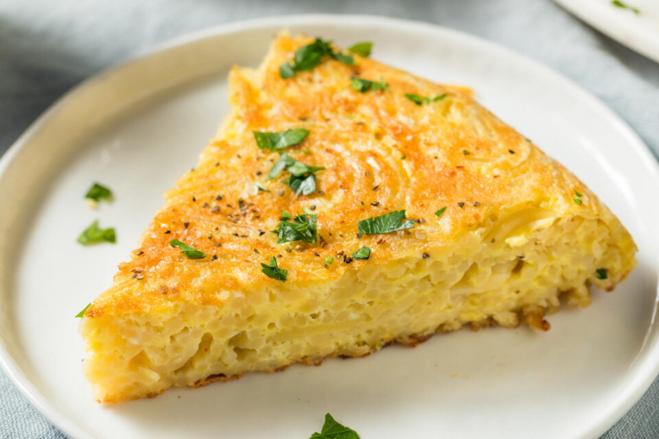 frittata di maccheroni