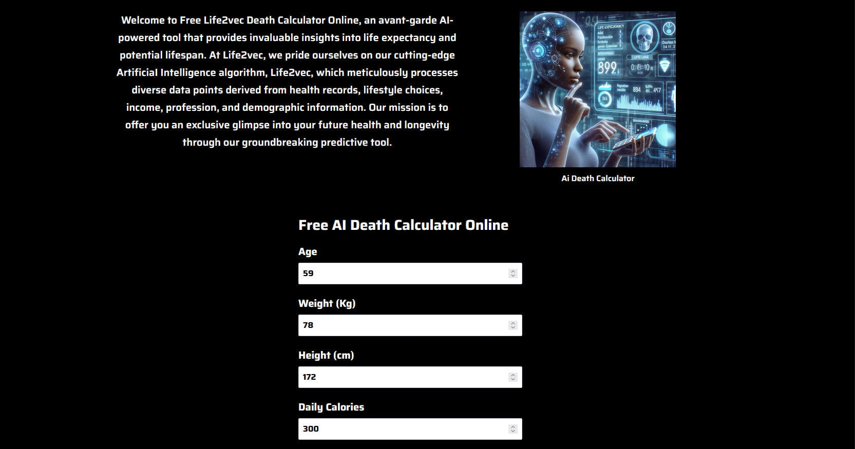 lifevecdeathcalculator