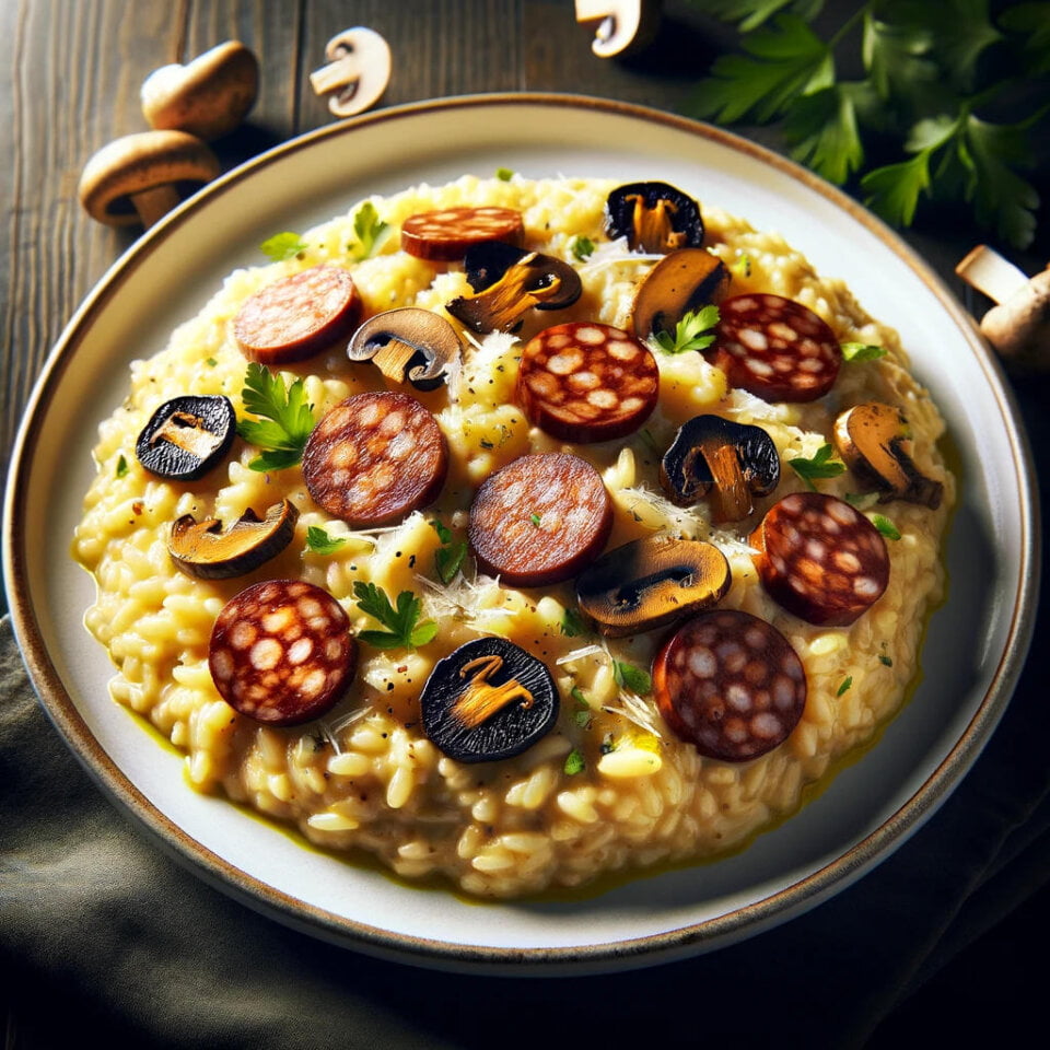 risotto ai funghi