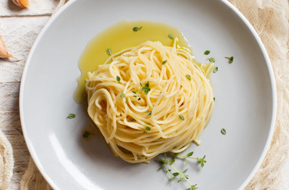 speghetti aglio e olio