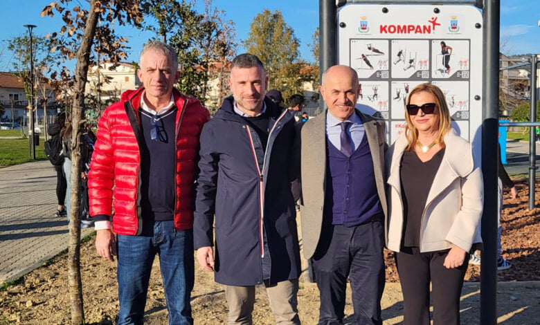 agropoli inaugurazione area fitness