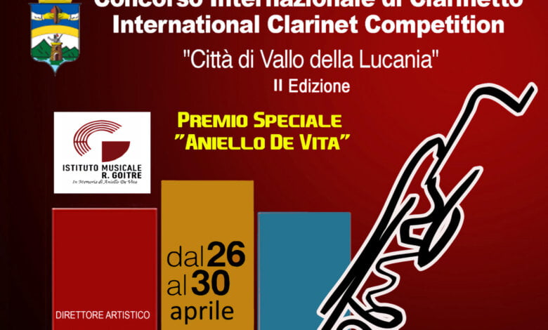 concorso clarinetto premio de vita vallo della lucania