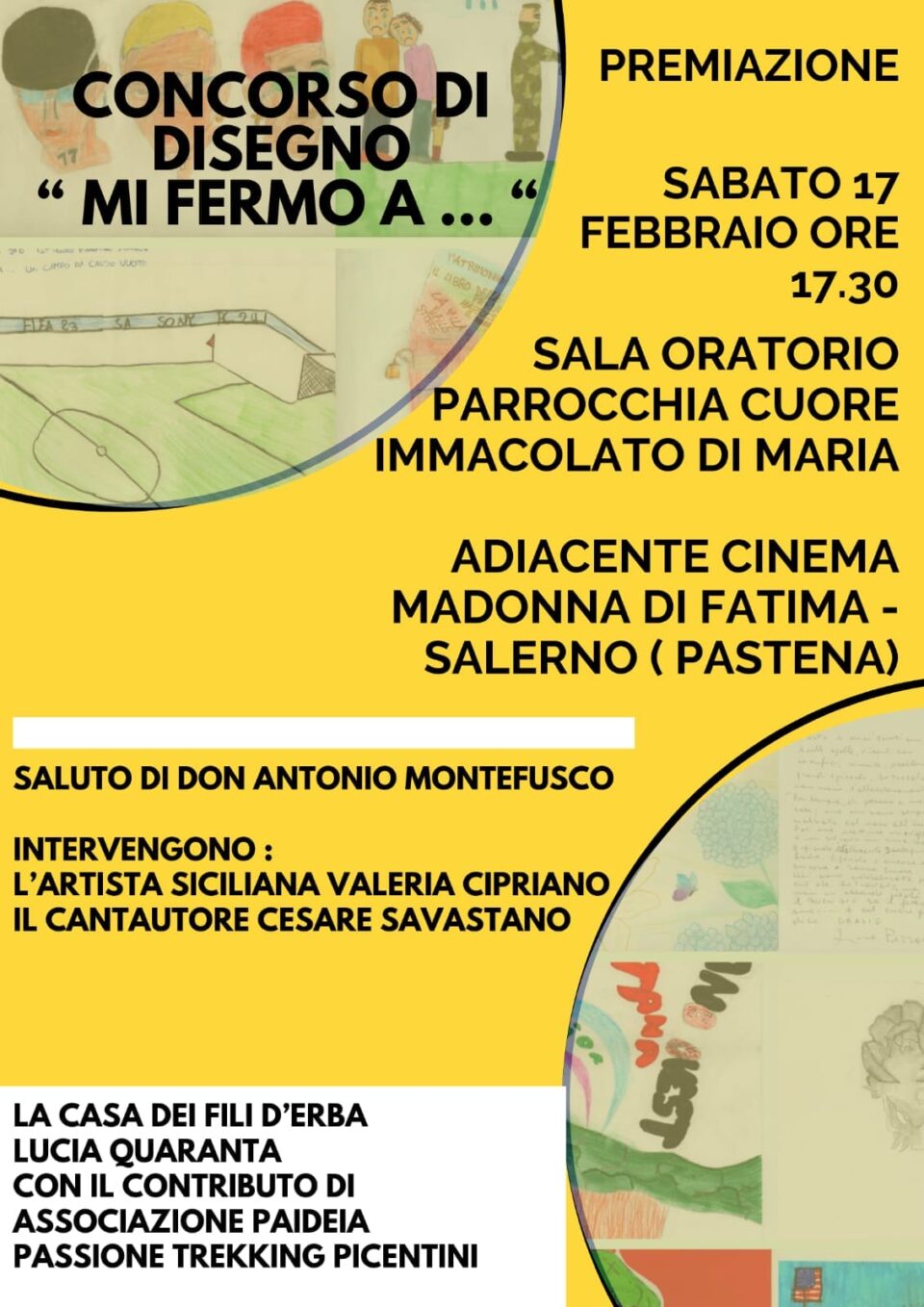 concorso di disegno mi fermo a
