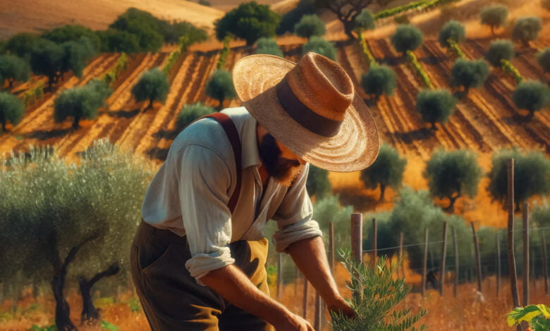 intervista ad un contadino