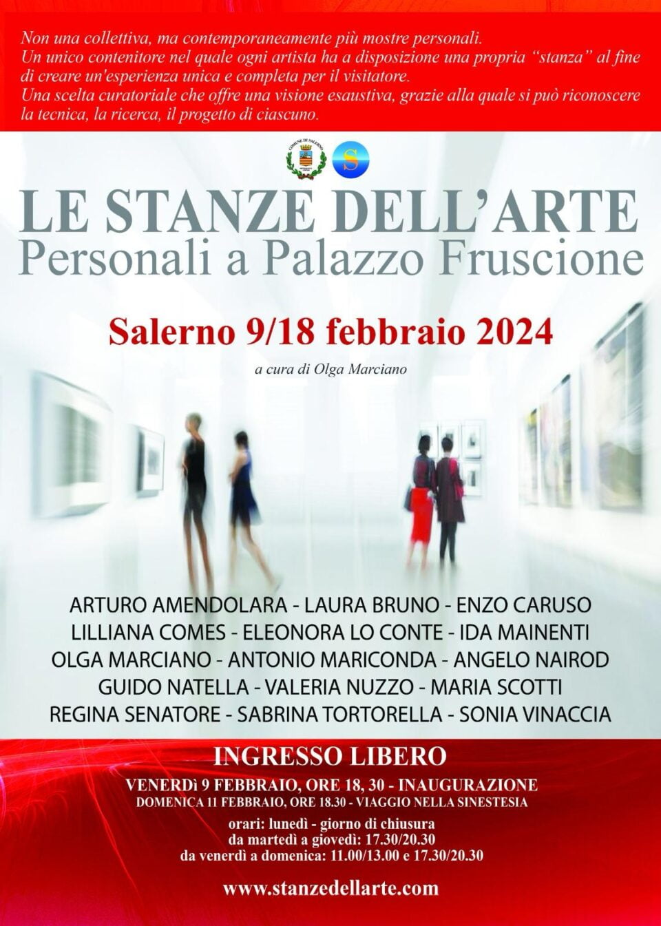 le stanze dellarte palazzo fruscione