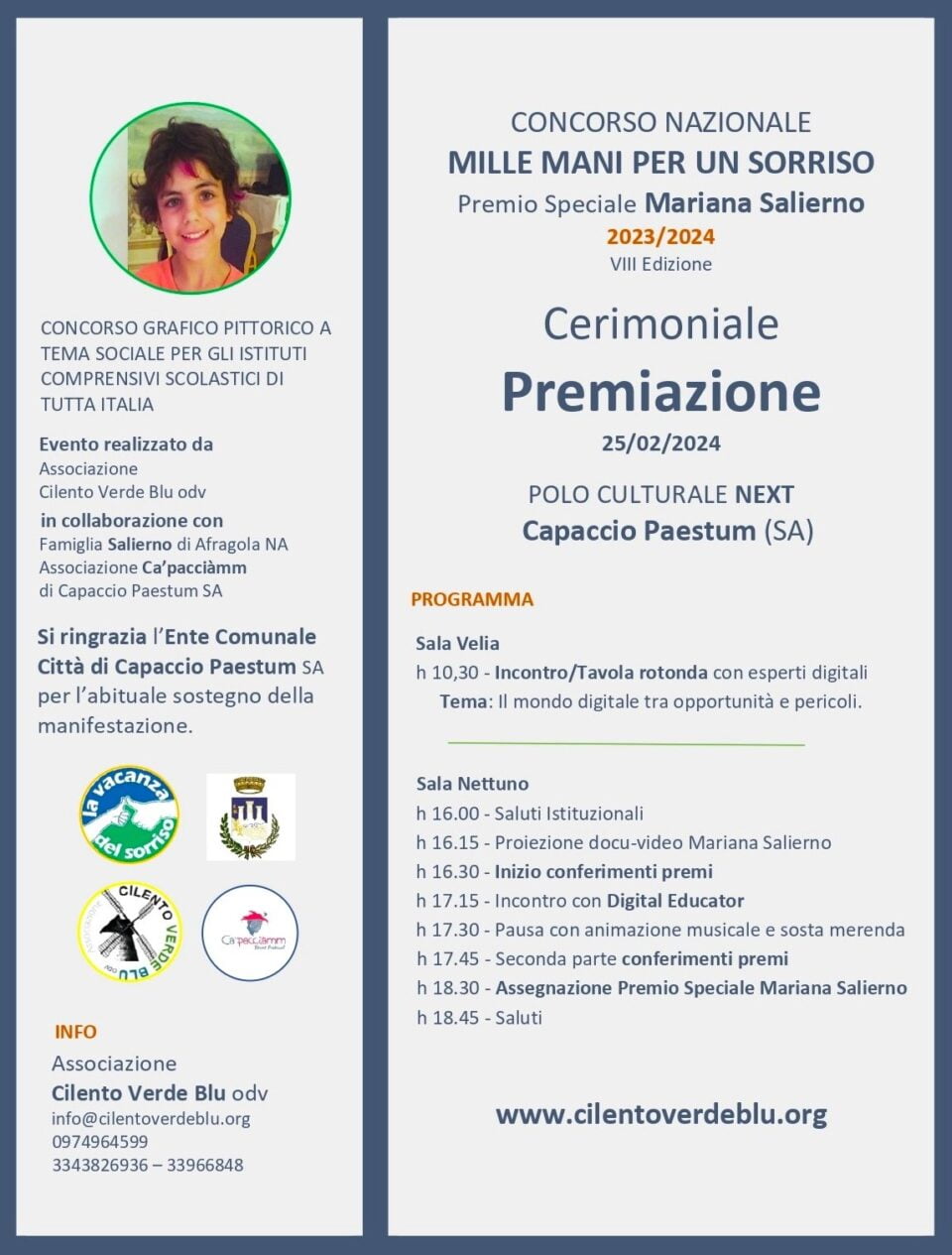 locan ufficial cerimonia premiazione Mille man i page