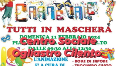 ogliastro cilento carnevale cambia location