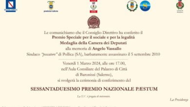 premio nazionale paestum alla fondazione vasaallo