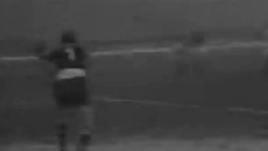 prima partita di calcio in tv