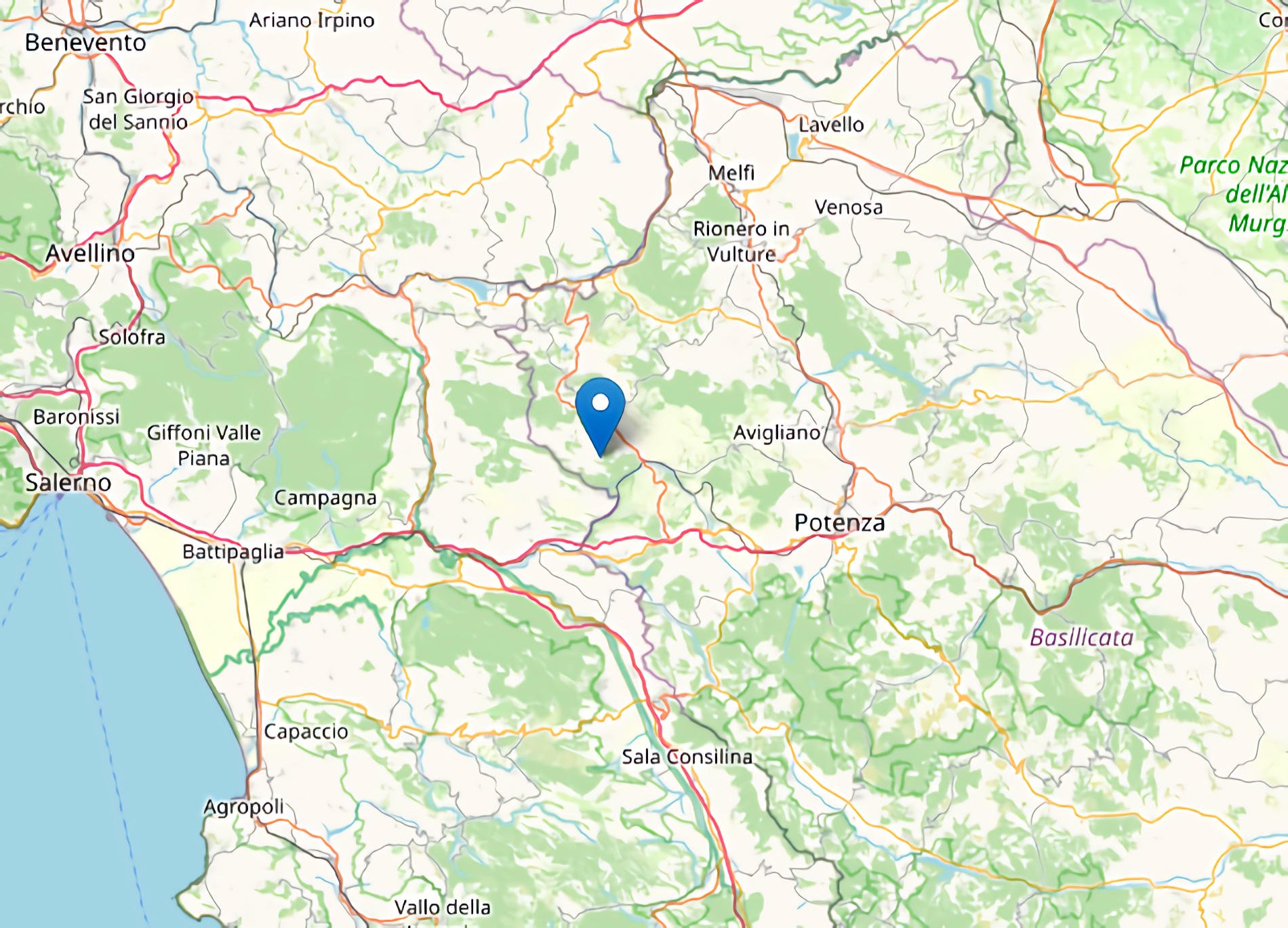 terremoto ricigliano