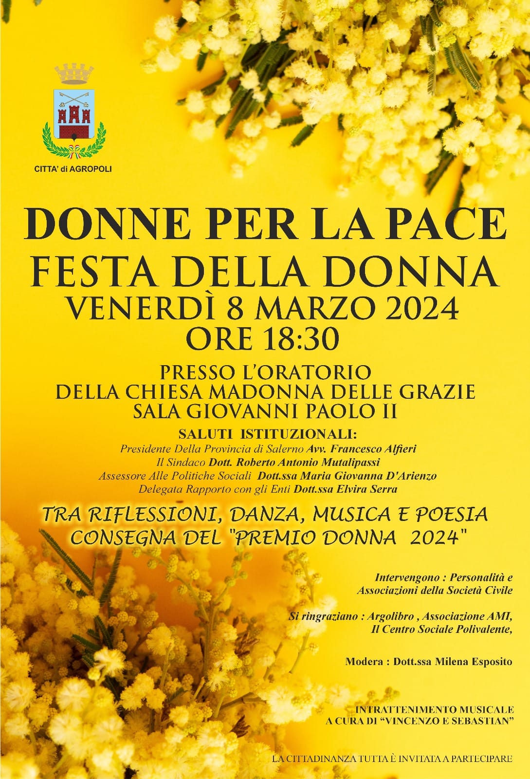 Agropoli celebra la festa delle donne