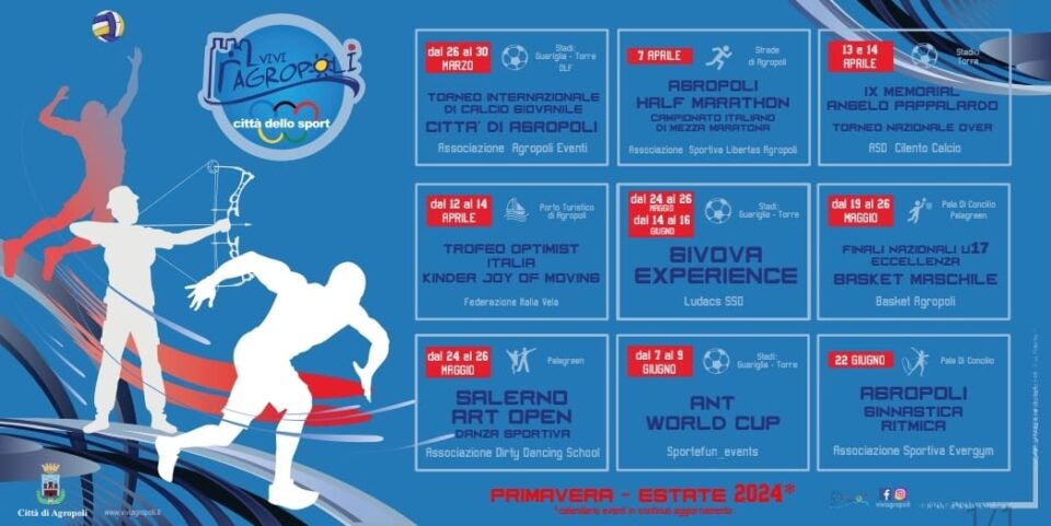 AGROPOLI CALENDARIO SPORTIVO