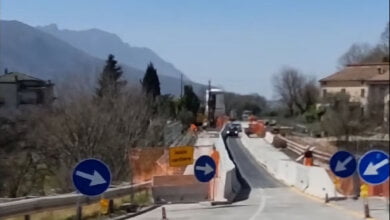 riaprtura strada caggiano