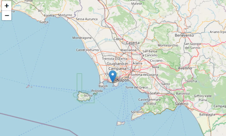 terremoto ai campi flegrei