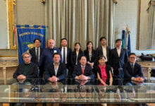 delegazione coreana a palazzo santagostino