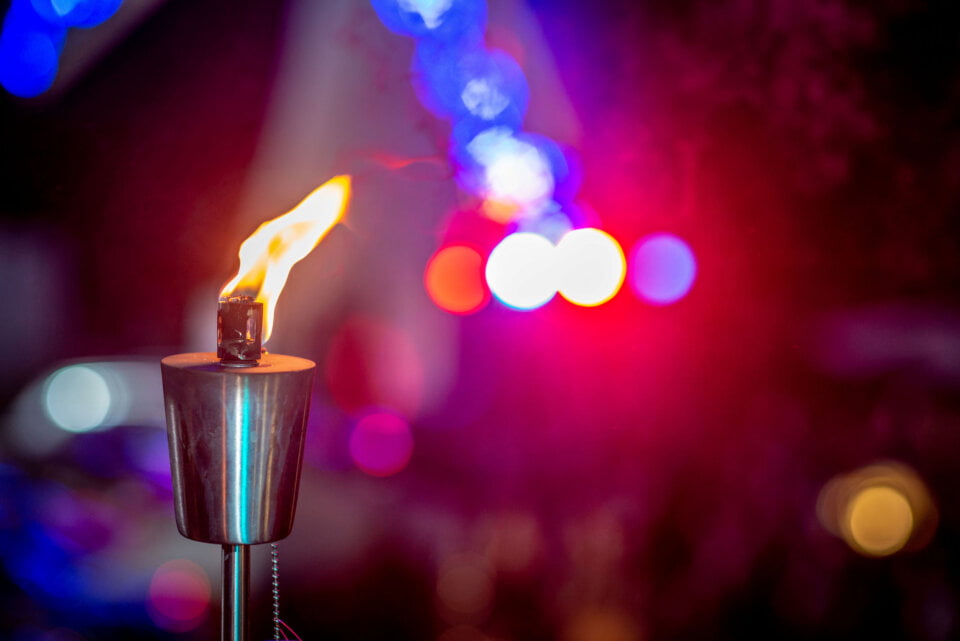 fiaccolata citta di campagna in memoria dei carabinieri uccisi