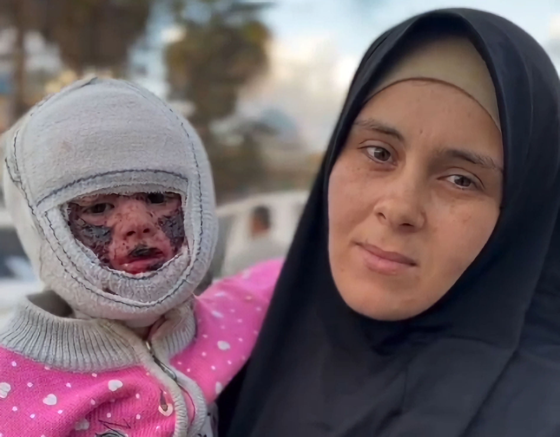 foto palestina tratta da fotogramma telegram