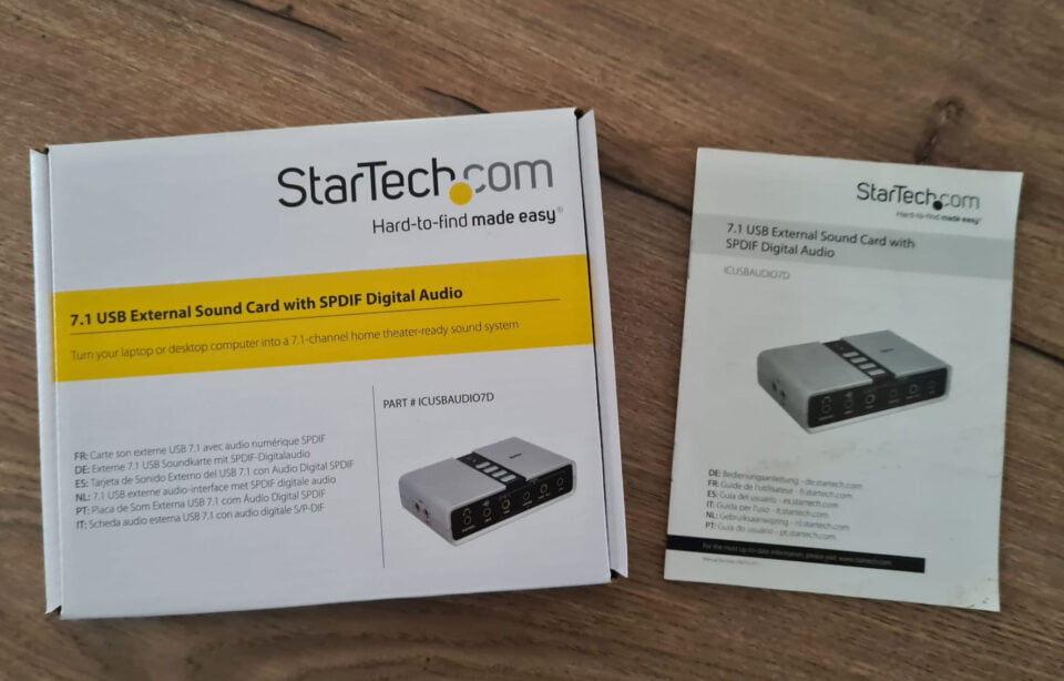 scheda acquisizione audio esterna startech