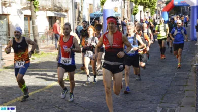 ° Trail Monte Sito Alto (Sala Consilina, ). Partenza della km (Franco Manna)