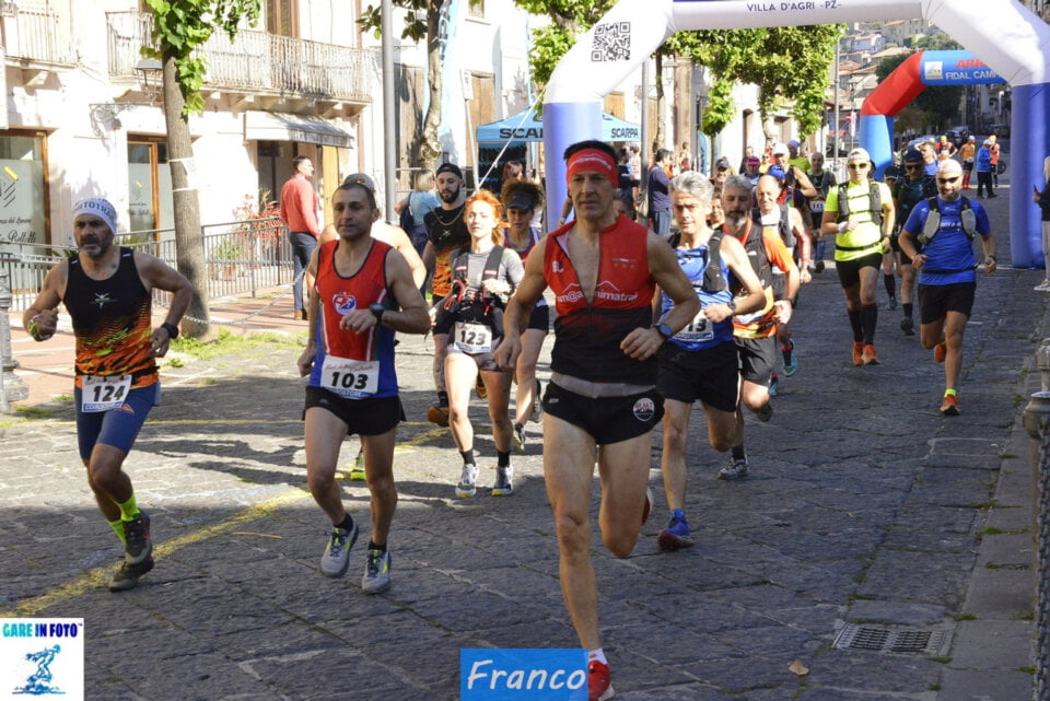 ° Trail Monte Sito Alto (Sala Consilina, ). Partenza della km (Franco Manna)