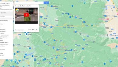 Interactive map and video of Cilento Vallo di Diano and Alburni