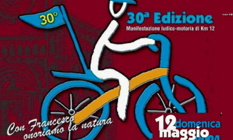 pedalando per la citta