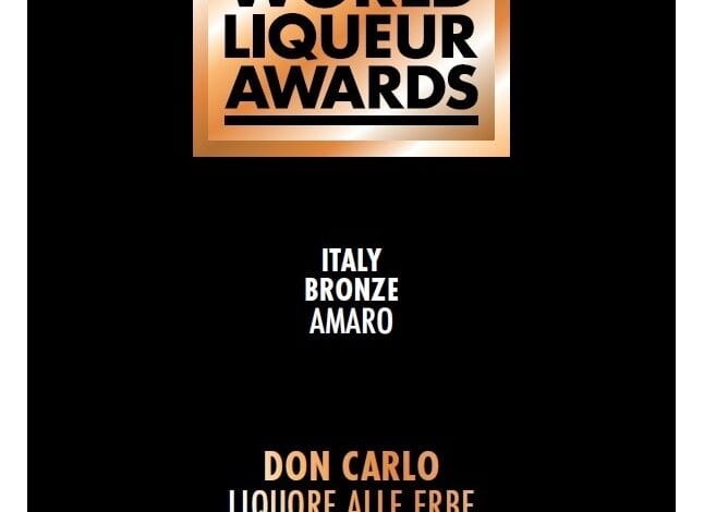 World Liqueur Awards , la Medaglia di Bronzo ad Amaro Don Carlo